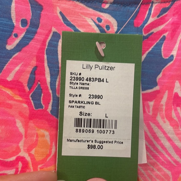 Lilly Pulitzer Tilla Dress in Size L NWT - Picture 4 of 4